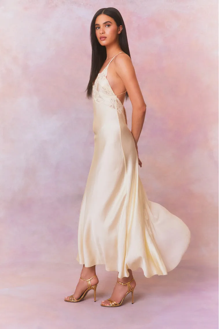 Kesslyn Slip Maxi Dress sold by LoveShackFancy product image thumbnail 4
