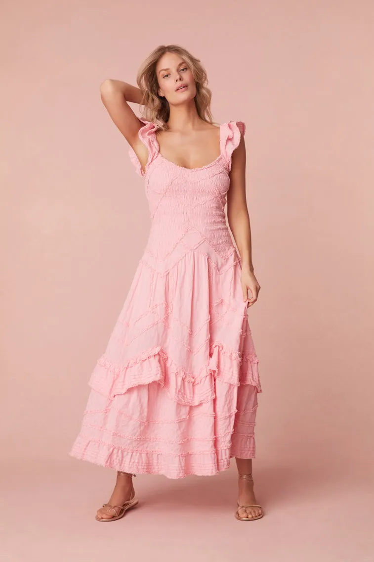 Brin Cotton Maxi Dress sold by LoveShackFancy