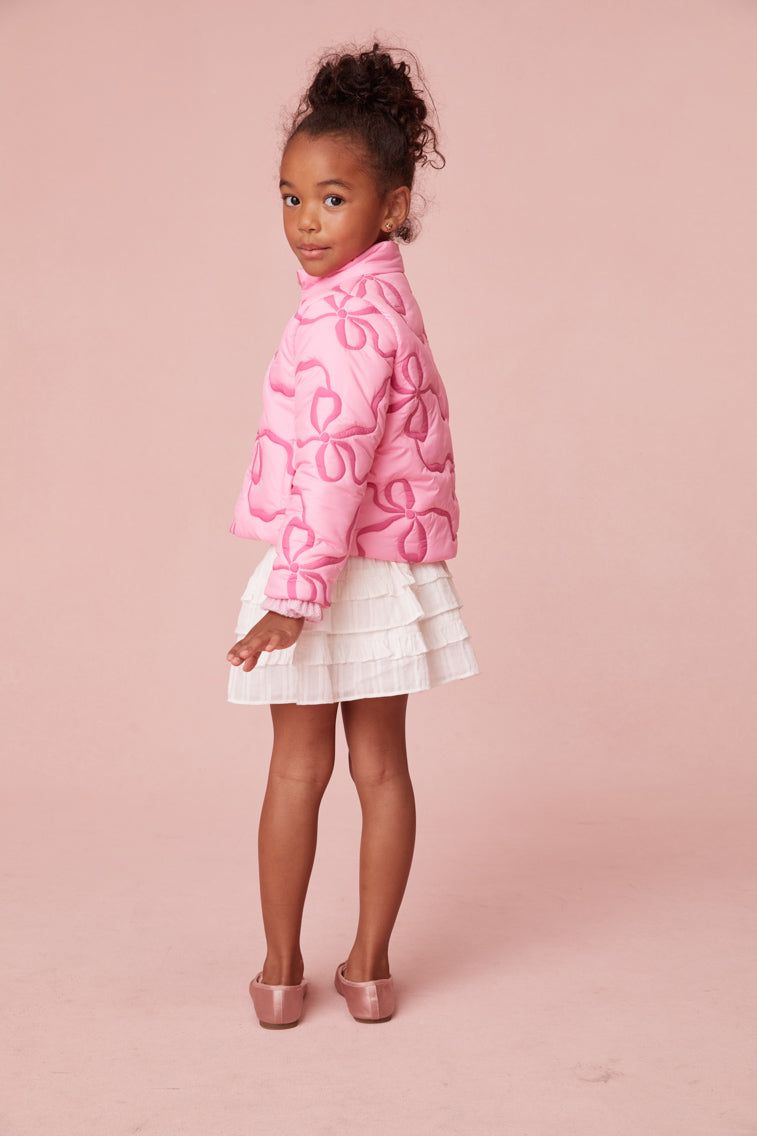 Girls Dixon Puffer Jacket sold by LoveShackFancy product image thumbnail 4