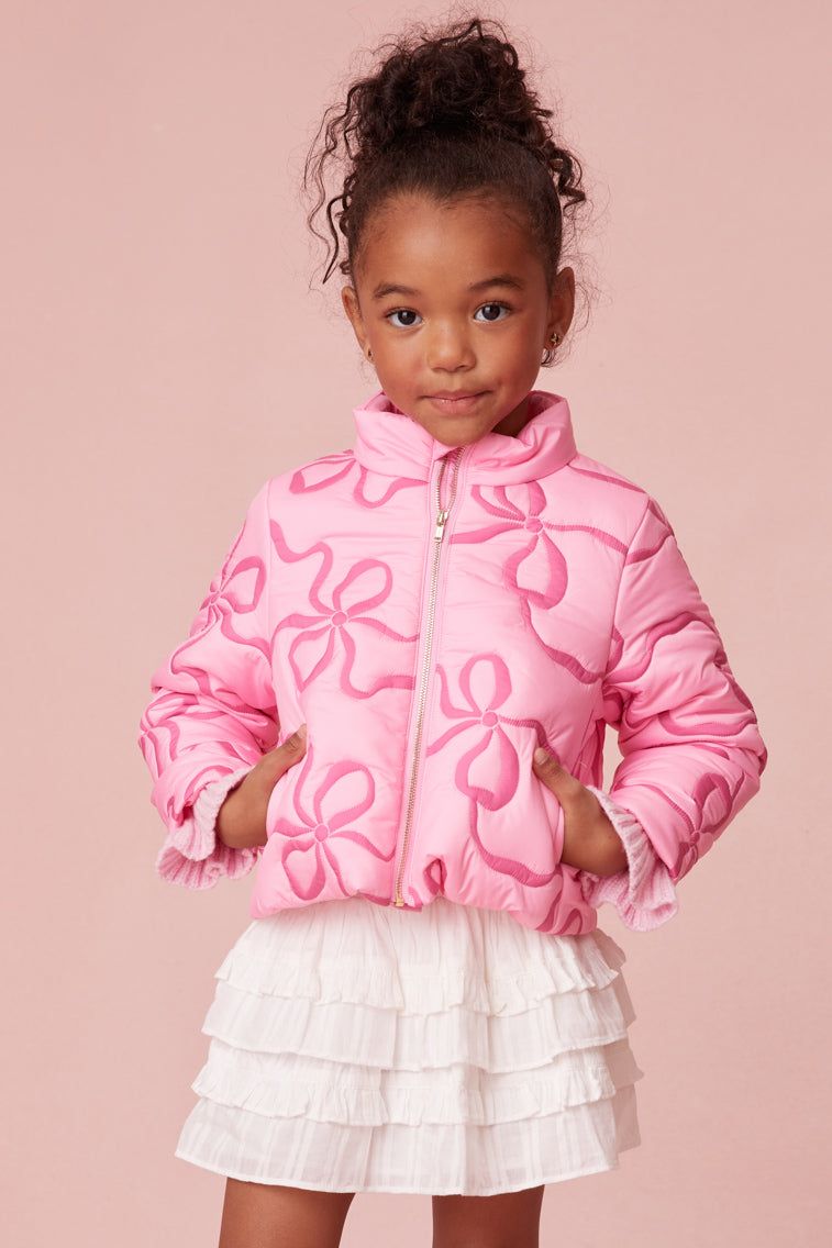 Girls Dixon Puffer Jacket sold by LoveShackFancy