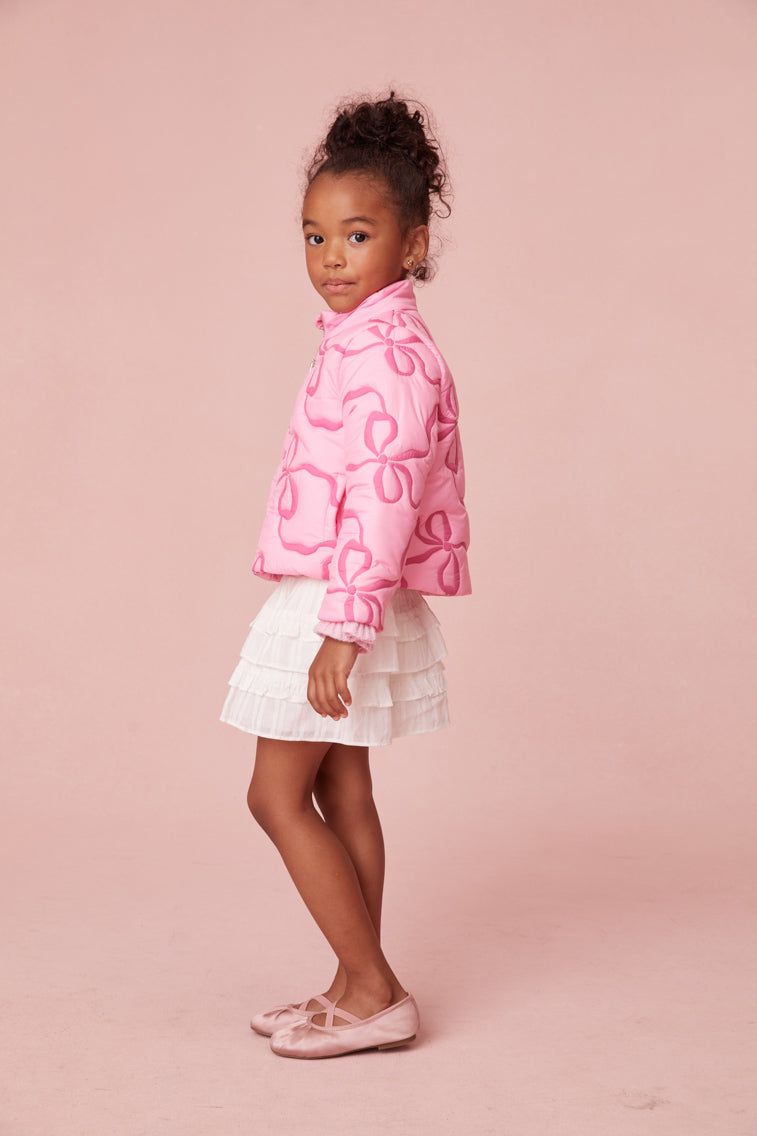 Girls Dixon Puffer Jacket sold by LoveShackFancy product image thumbnail 3