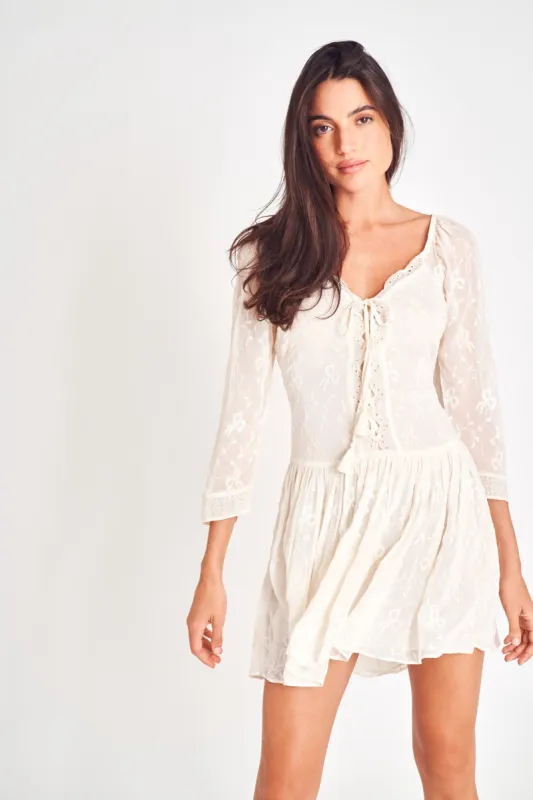 Deeba Mini Dress sold by LoveShackFancy