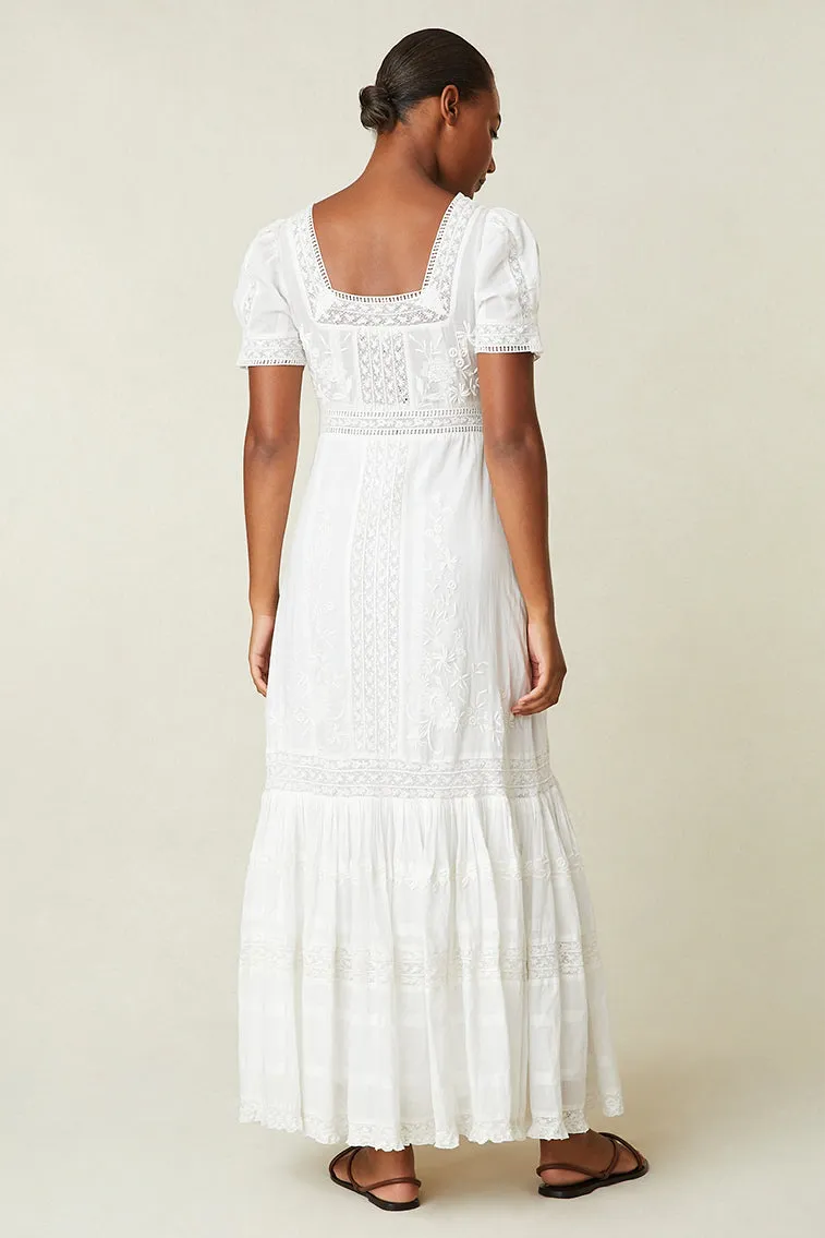 Ryan Victorian Maxi Dress sold by LoveShackFancy product image thumbnail 4