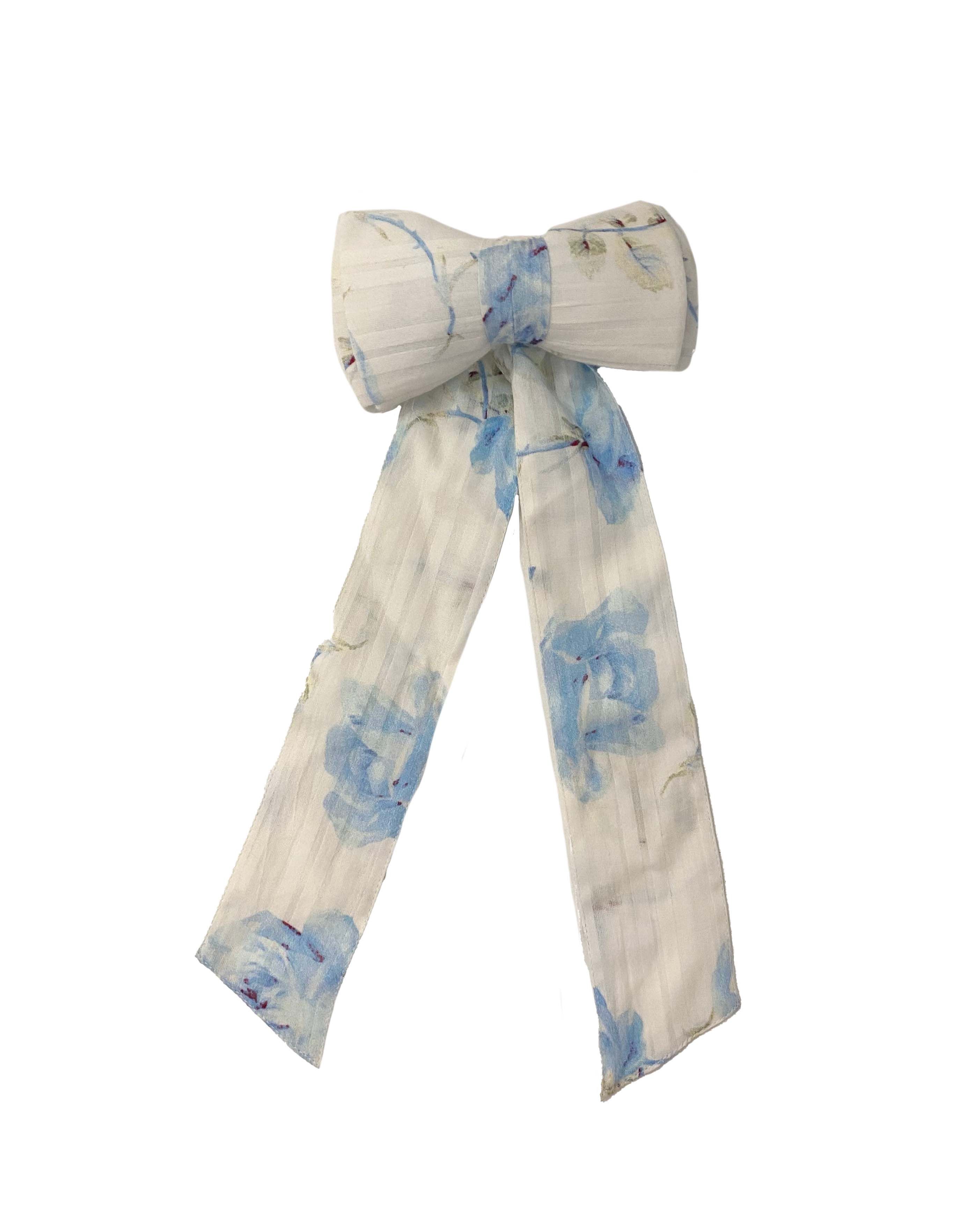 Lorna Hair Bow Barrette sold by LoveShackFancy