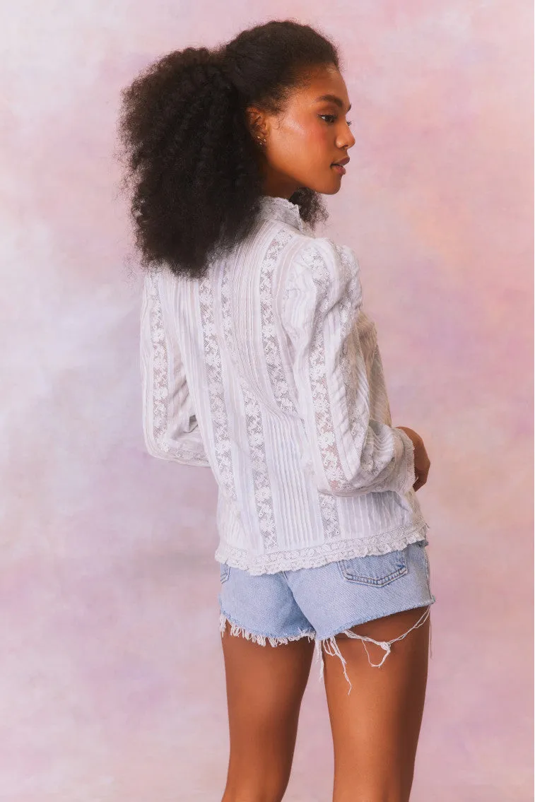 Jacque Top- MOONSTONE sold by LoveShackFancy product image thumbnail 4