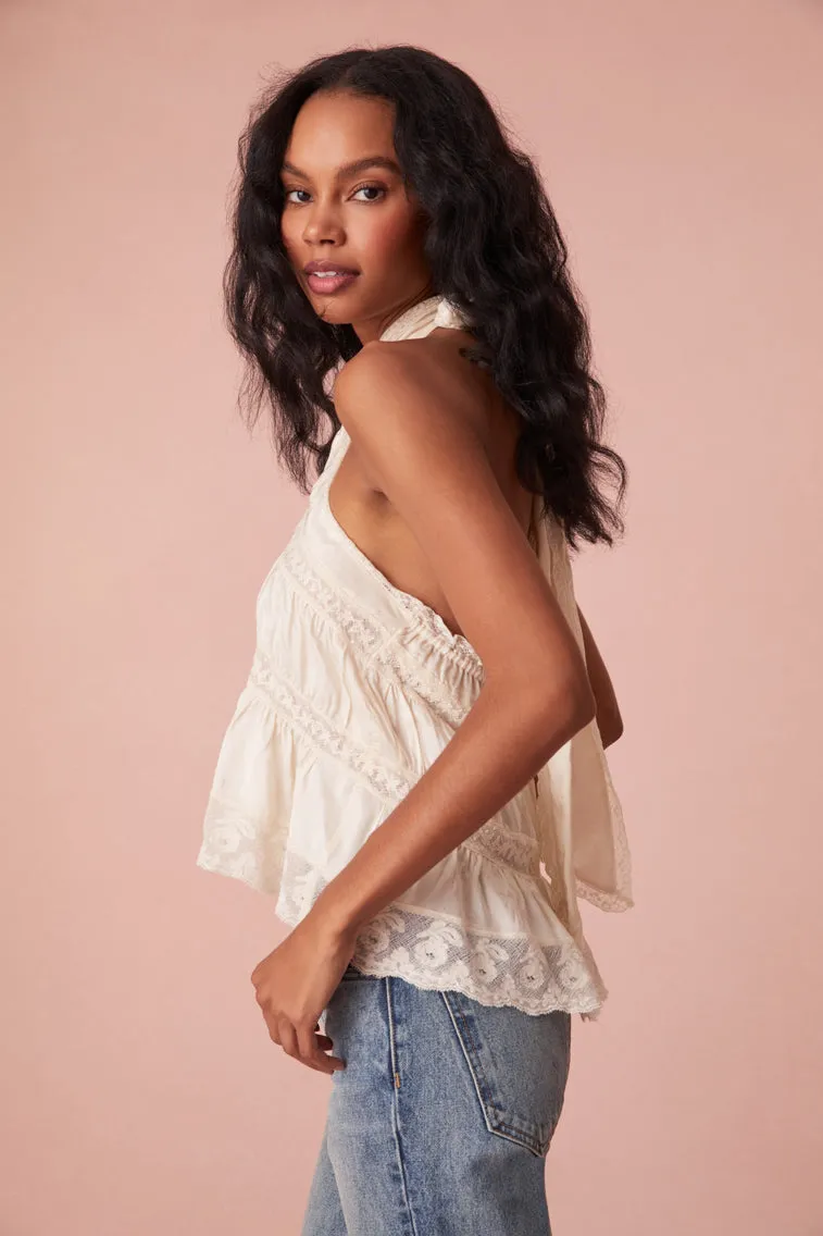 Alessandro Halter Bow Top sold by LoveShackFancy product image thumbnail 5