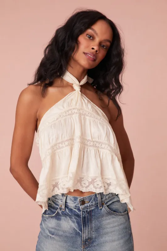 Alessandro Halter  Bow Top sold by LoveShackFancy