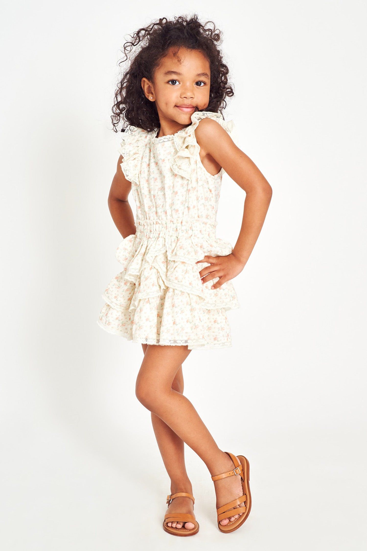 Girls Janelly Dress sold by LoveShackFancy product image thumbnail 5