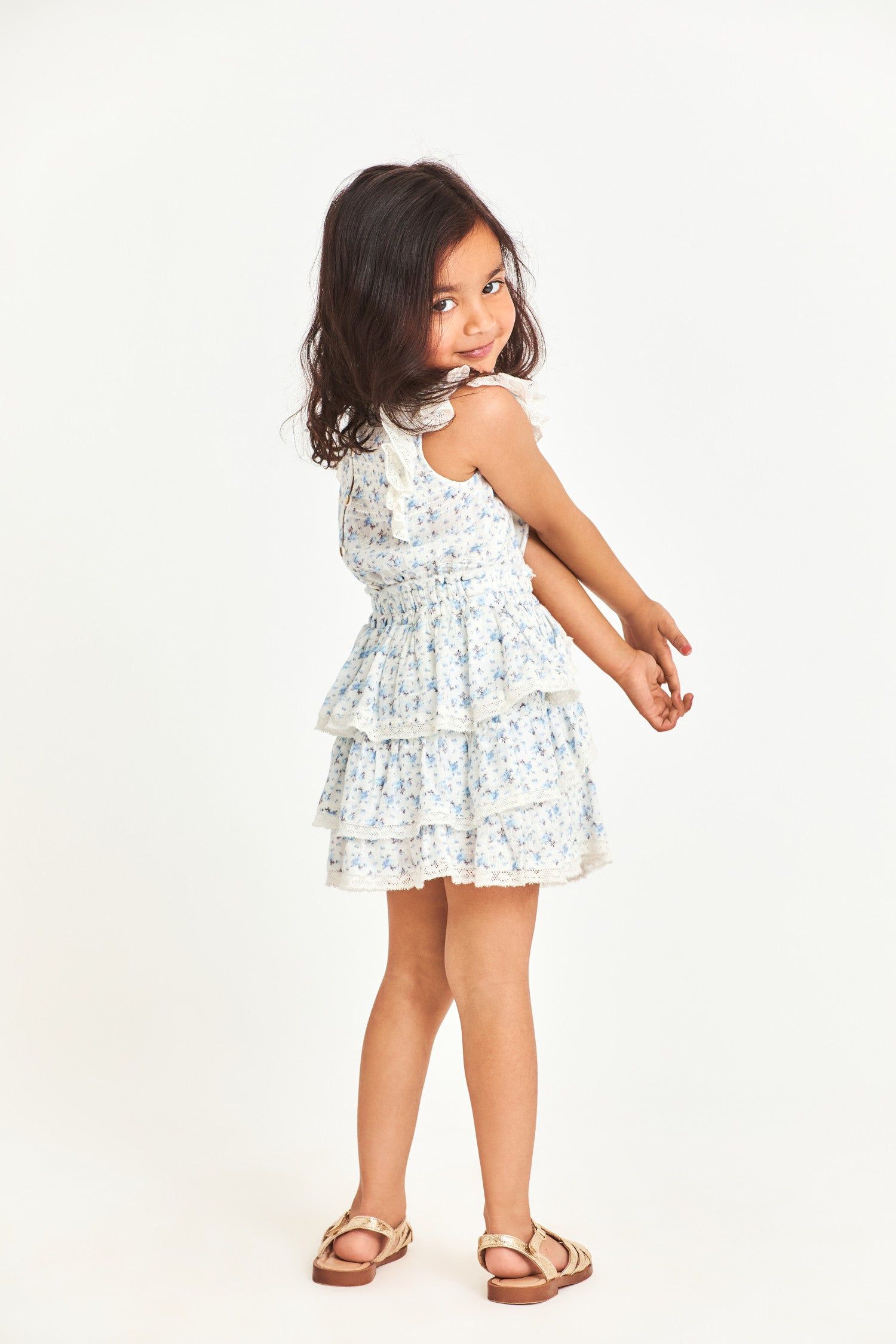 Girls Janelly Dress sold by LoveShackFancy product image thumbnail 4