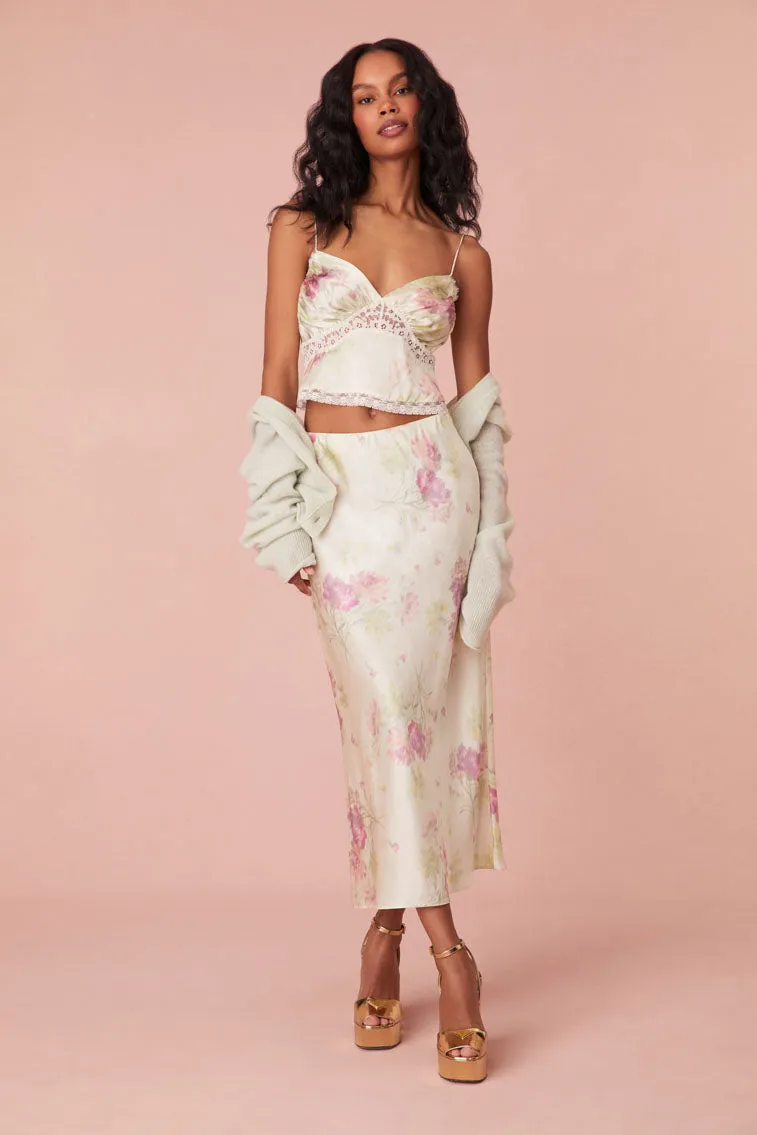 Spritely Floral Lace Cami sold by LoveShackFancy product image thumbnail 4