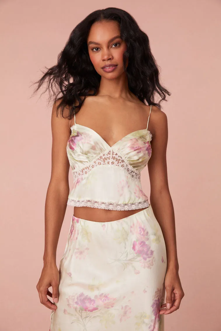 Spritely Floral Lace Cami sold by LoveShackFancy product image thumbnail 2