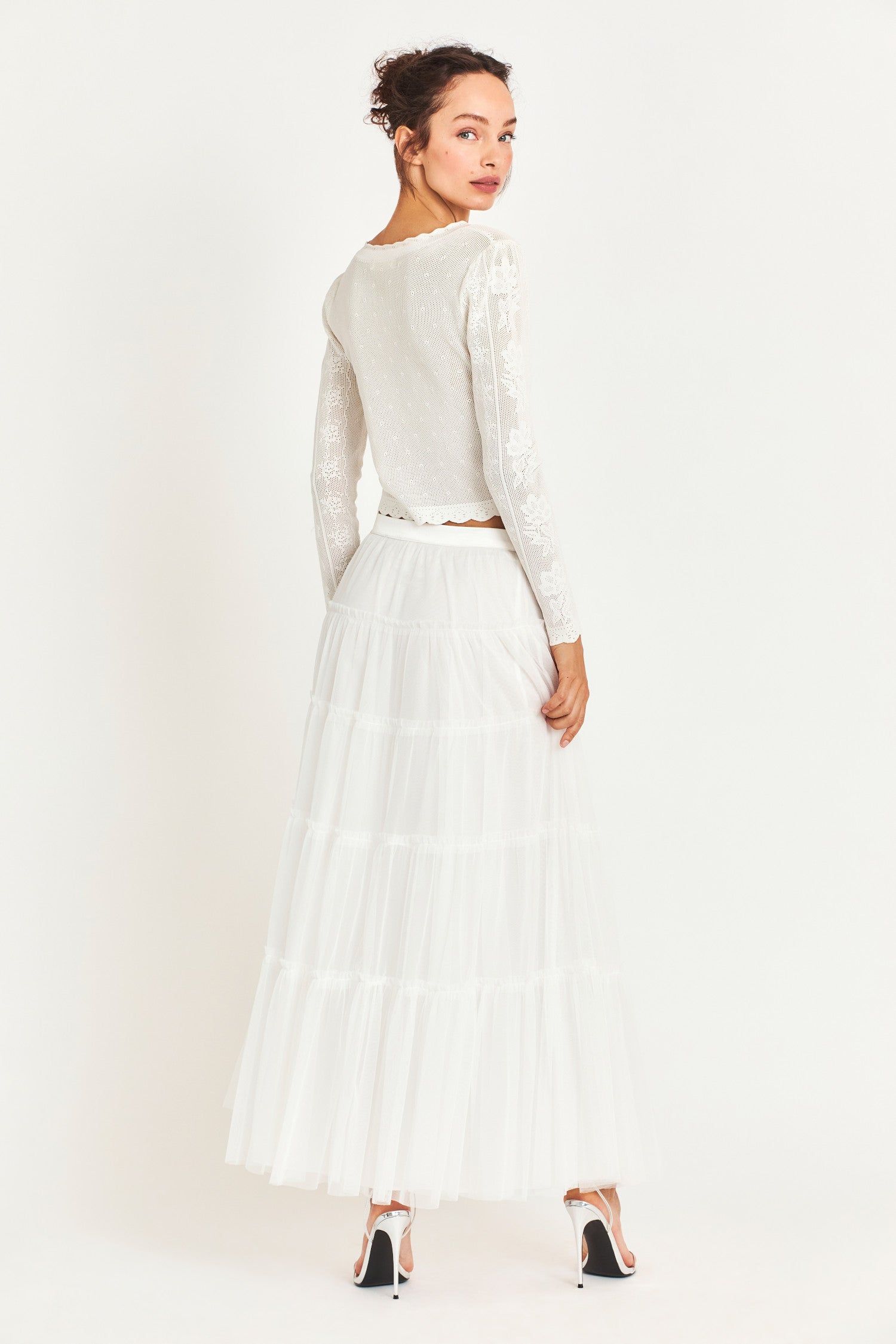 Mazel Maxi Skirt sold by LoveShackFancy product image thumbnail 4