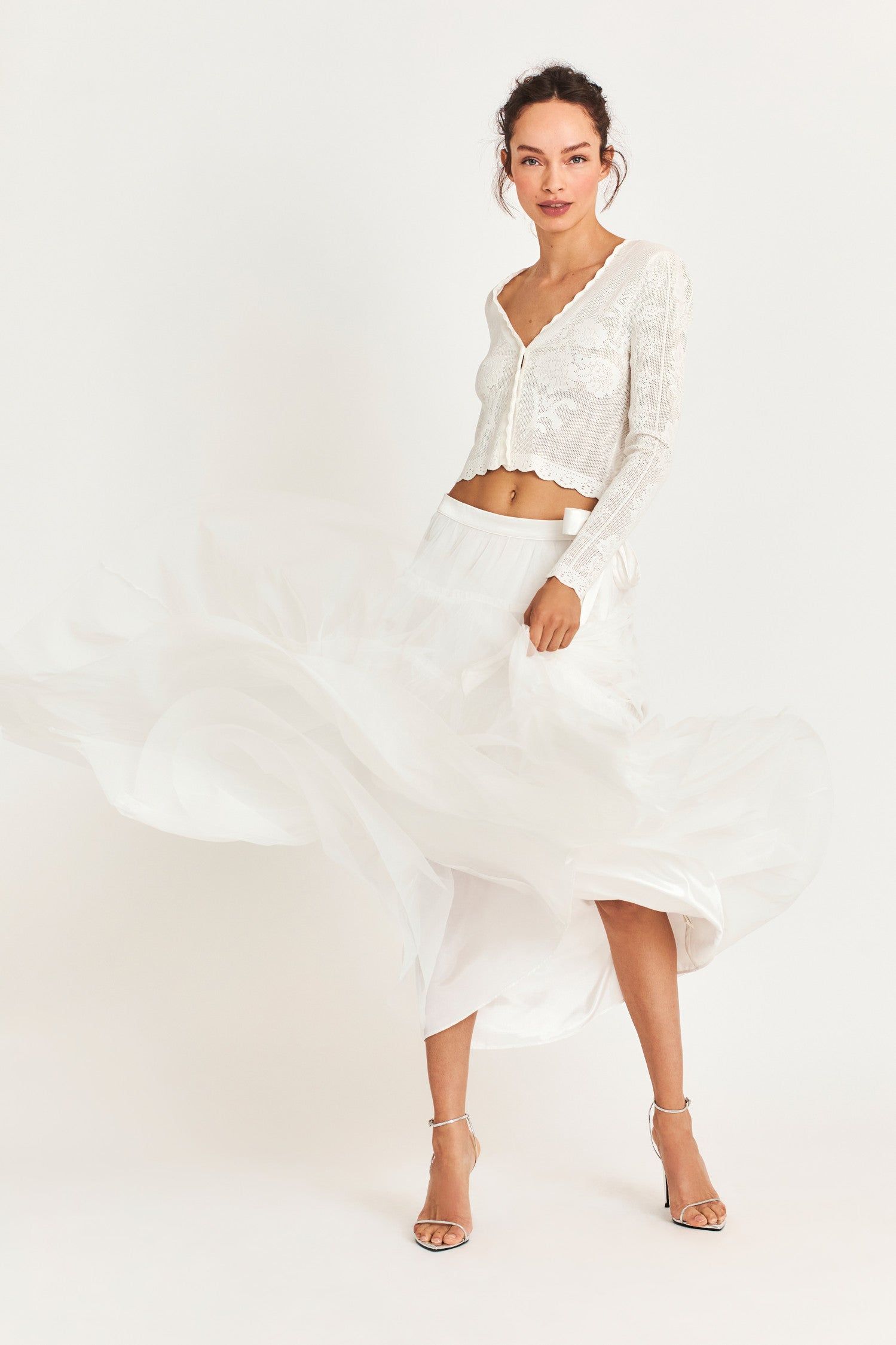 Mazel Maxi Skirt sold by LoveShackFancy product image thumbnail 5