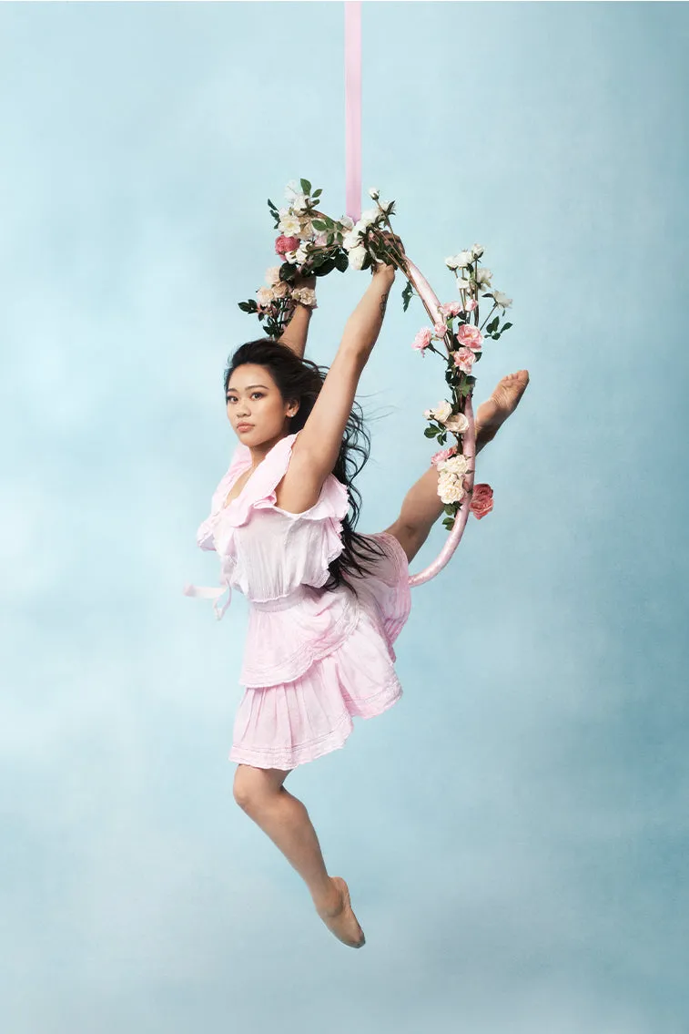 Gwen Hand Dyed Upcycled Mini Dress sold by LoveShackFancy product image thumbnail 2