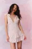 Rossi Cotton Floral Smocked Mini Dress sold by LoveShackFancy