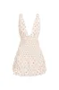 Rossi Cotton Floral Smocked Mini Dress sold by LoveShackFancy