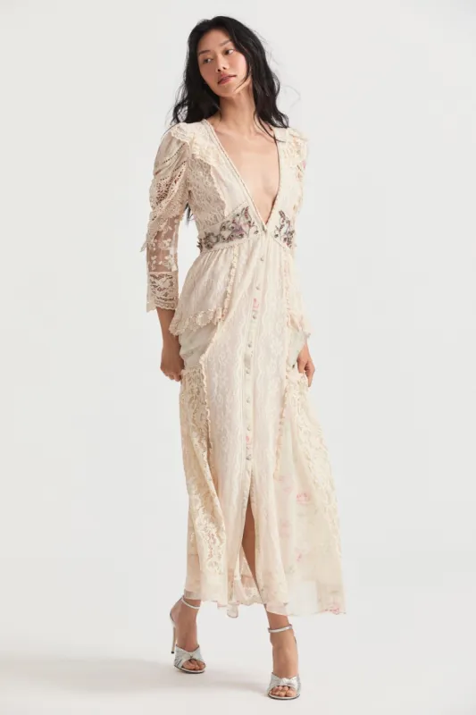 Ibis Maxi Dress made by LoveShackFancy
