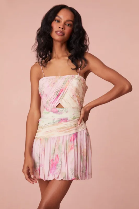 Camonete Floral Party Mini Dress sold by LoveShackFancy