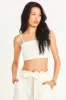 Emmalou Linen Bralette Top sold by LoveShackFancy