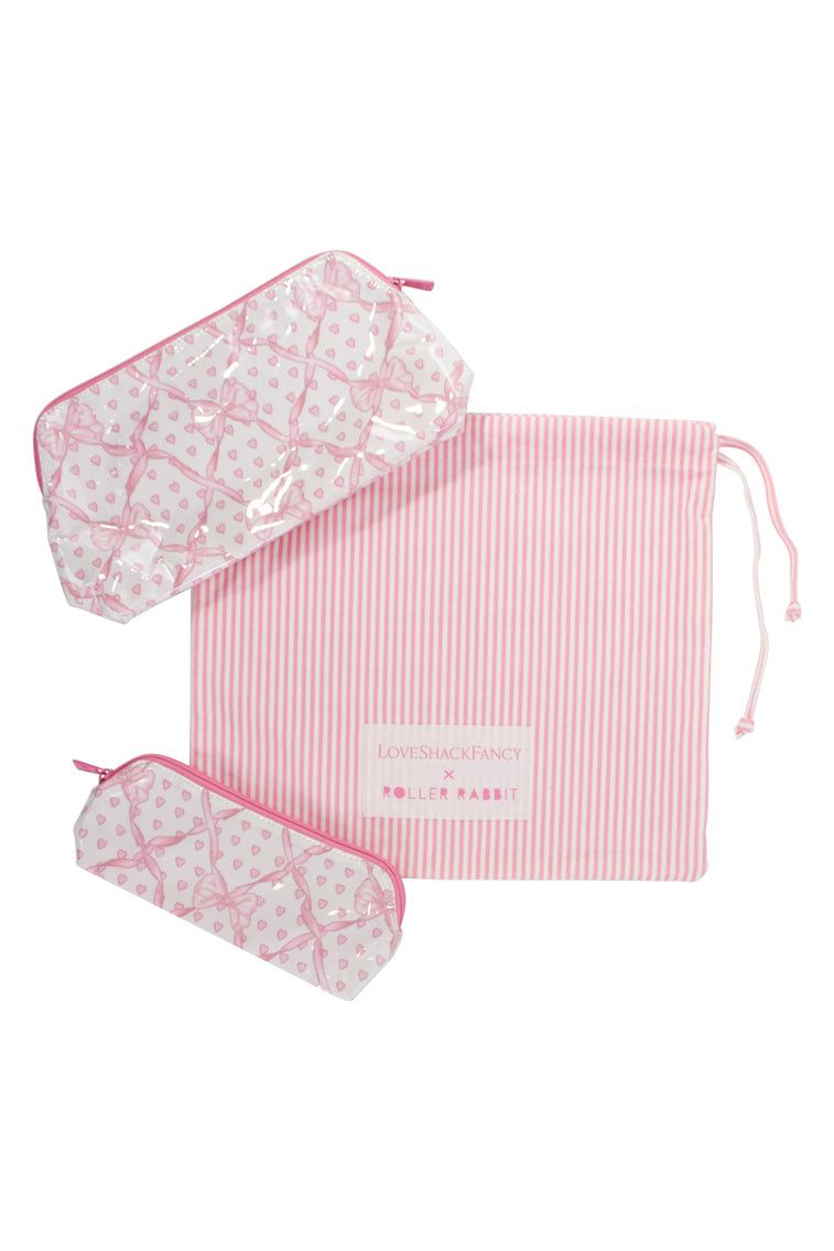 Roller Rabbit x LoveShackFancy Baby Bow Hearts Beauty Bundle sold by LoveShackFancy