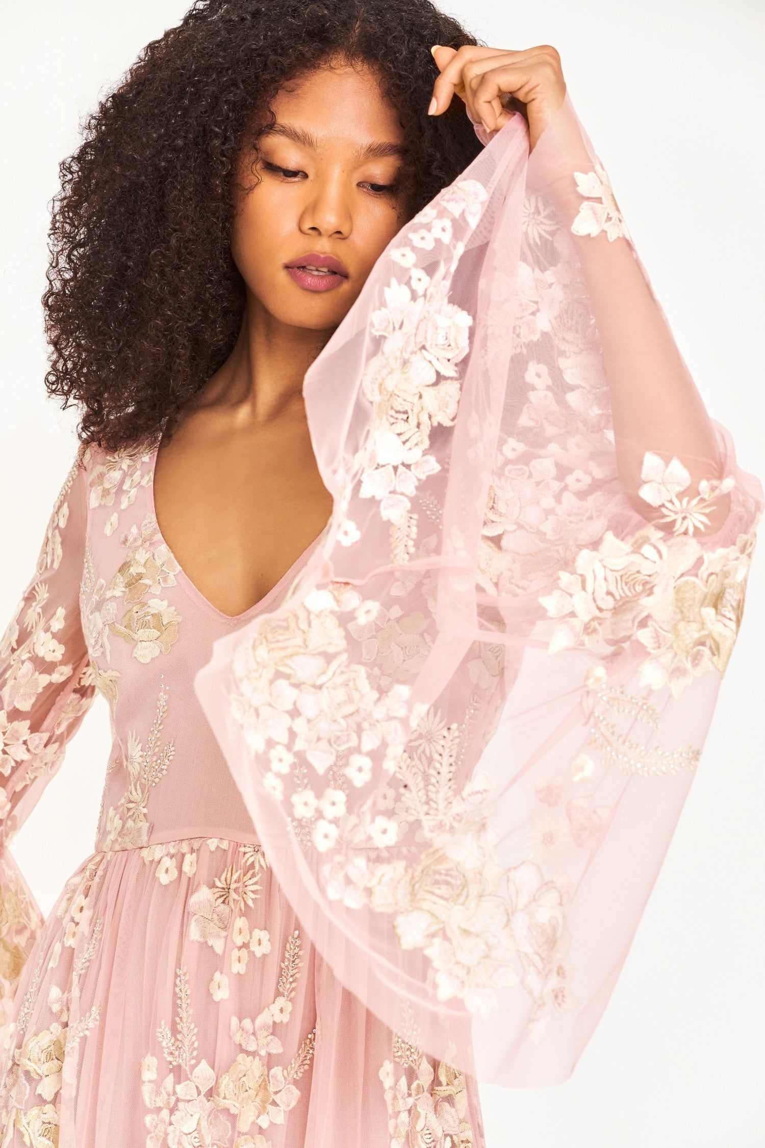 Brixton Floral Applique Maxi Dress sold by LoveShackFancy product image thumbnail 2