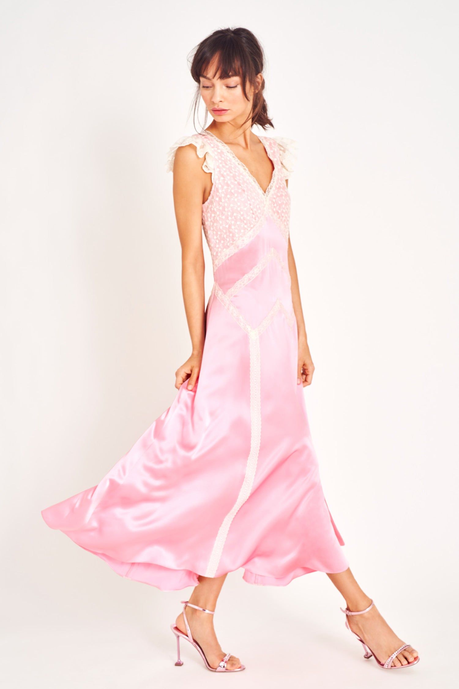 Provencia Silk Maxi Dress sold by LoveShackFancy product image thumbnail 4