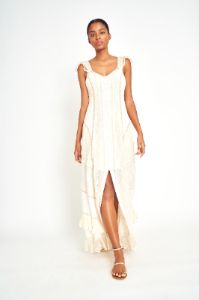 Saskia Maxi Dress sold by LoveShackFancy