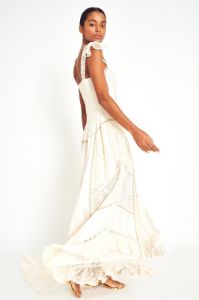 Saskia Maxi Dress sold by LoveShackFancy