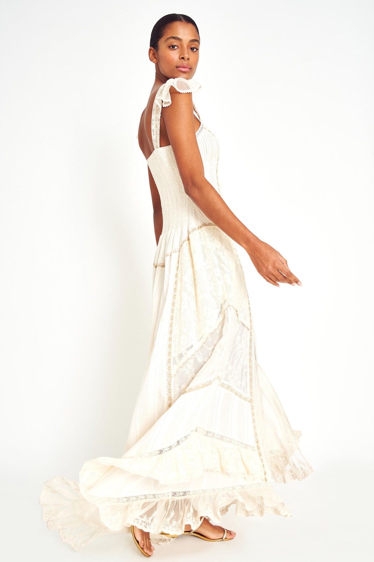 Saskia Maxi Dress sold by LoveShackFancy product image thumbnail 4