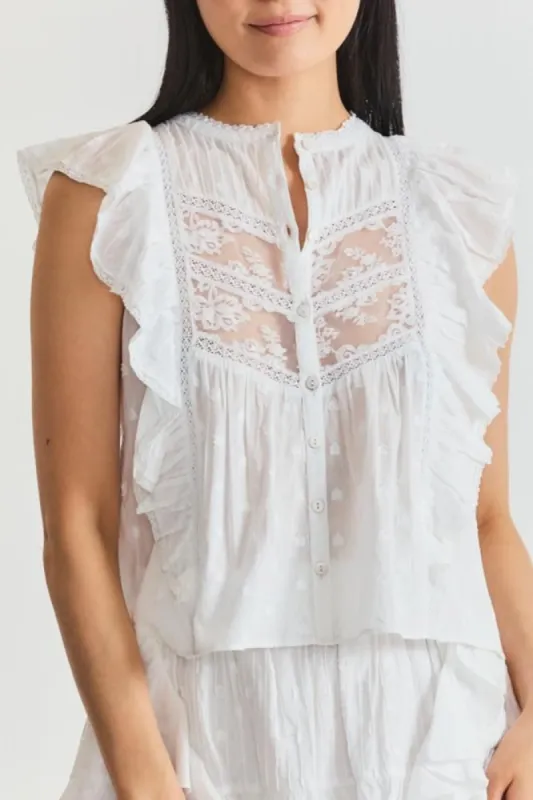 Charlsie Top sold by LoveShackFancy