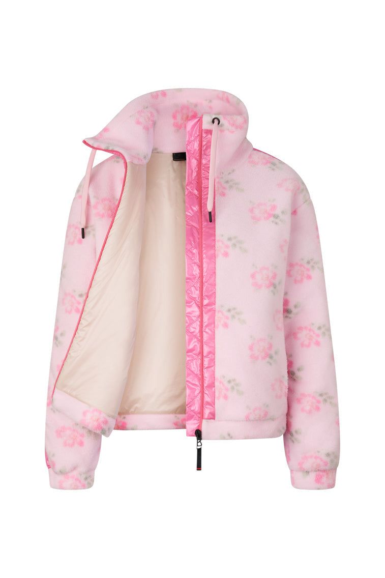 Bogner x LoveShackFancy Ninetta Fleece Jacket- ROSE GLOW sold by LoveShackFancy product image thumbnail 2