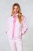 Bogner x LoveShackFancy Ninetta Fleece Jacket- ROSE GLOW sold by LoveShackFancy