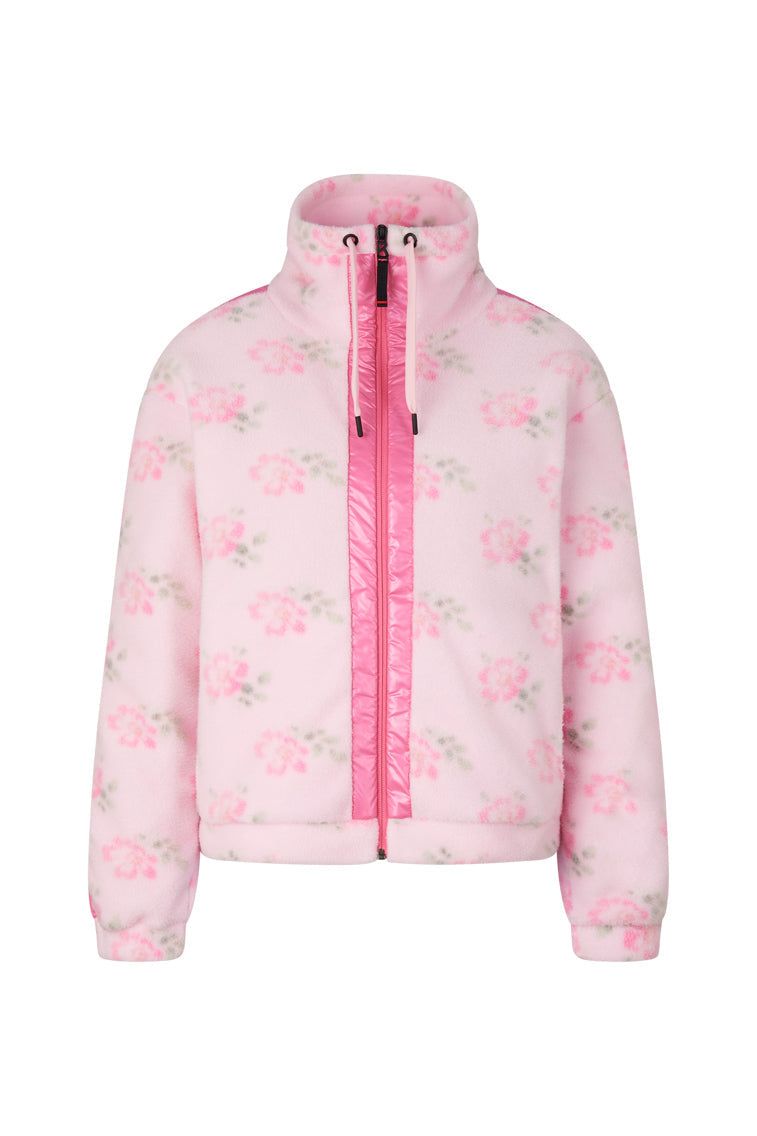 Bogner x LoveShackFancy Ninetta Fleece Jacket- ROSE GLOW sold by LoveShackFancy product image thumbnail 4
