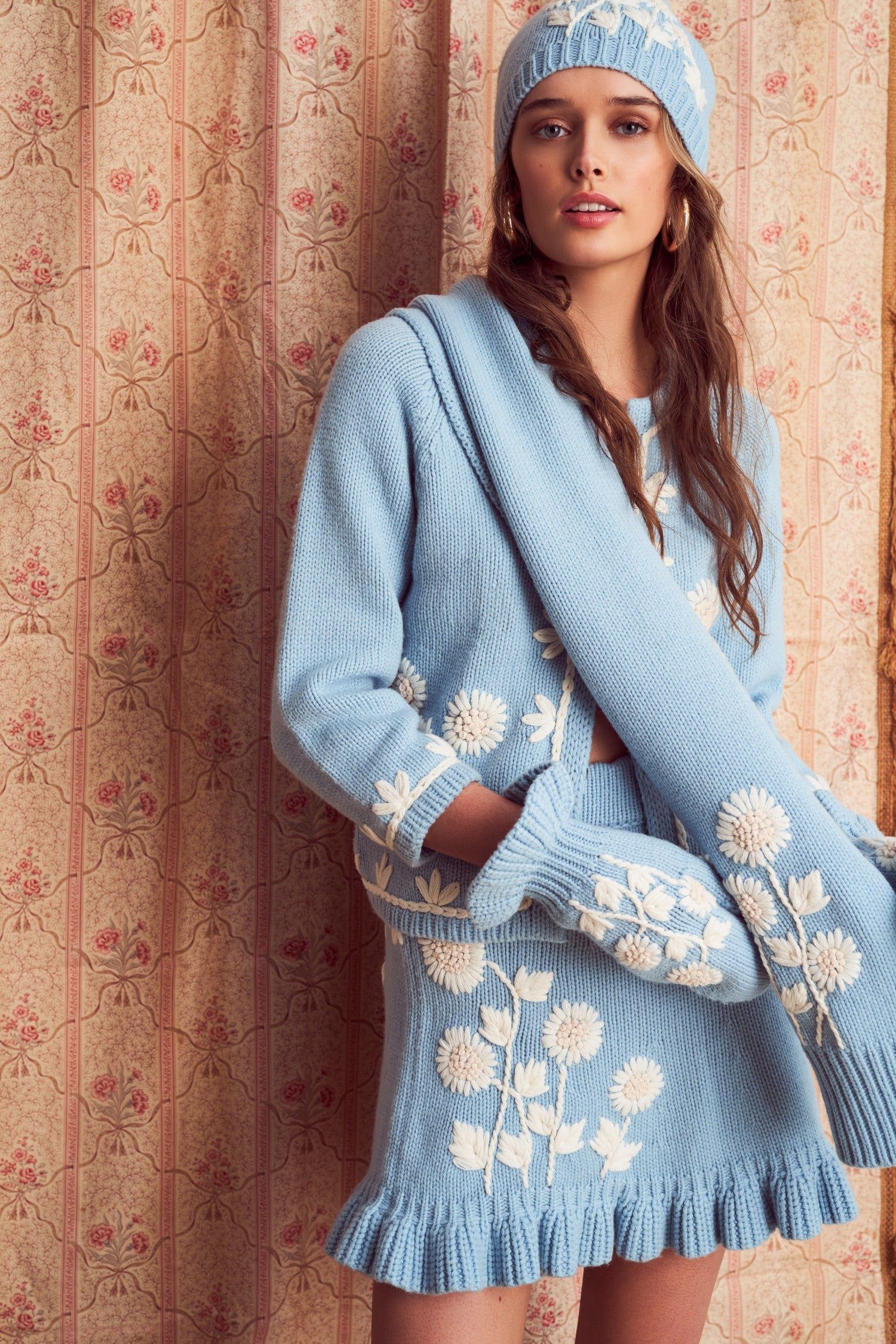 Oxford Mini Skirt sold by LoveShackFancy product image thumbnail 6