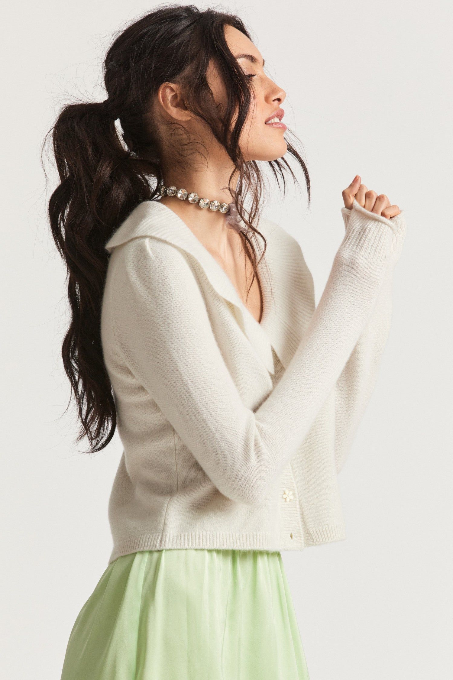 Elsabeth Cardigan sold by LoveShackFancy product image thumbnail 3