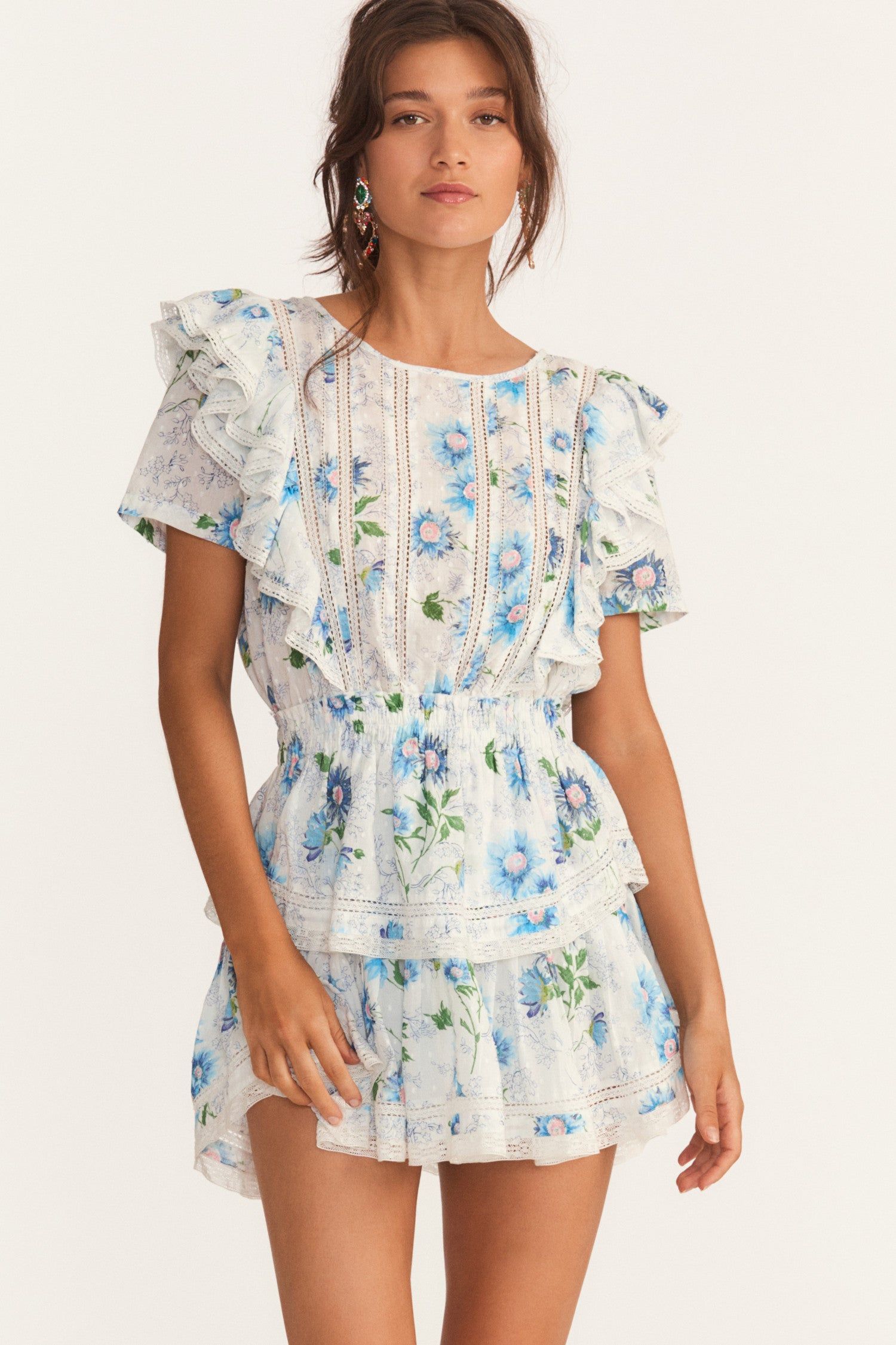 Natasha Mini Dress sold by LoveShackFancy