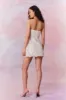 Paulinette Iridescent Sequin Mini Dress sold by LoveShackFancy