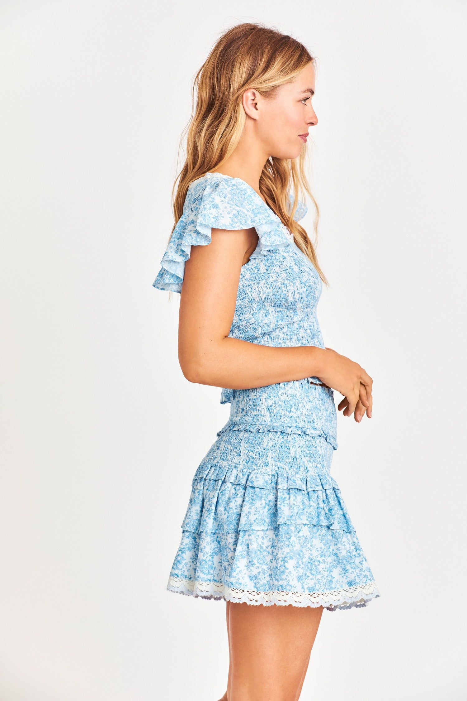 Ohana Mini Skirt sold by LoveShackFancy product image thumbnail 2