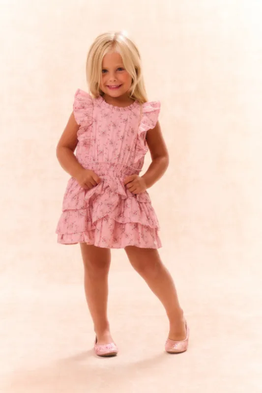 Girls Decker Cotton Floral Dress sold by LoveShackFancy