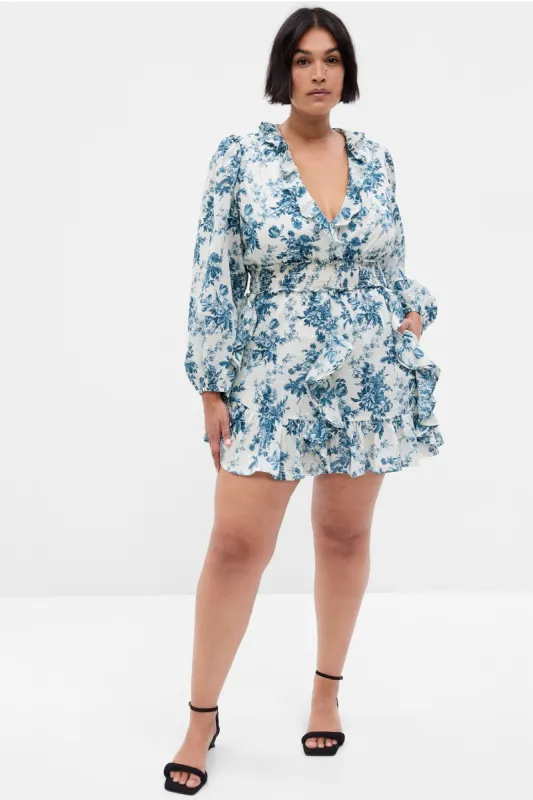 Gap x LoveShackFancy Floral Mini Dress sold by LoveShackFancy