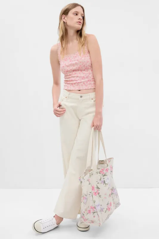 Gap x LoveShackFancy Floral Tank Top sold by LoveShackFancy