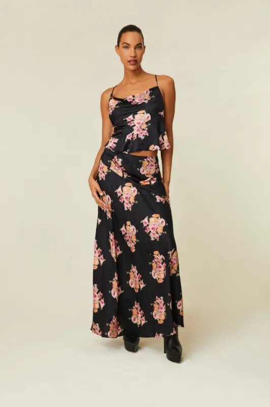 Booker Floral Maxi Skirt sold by LoveShackFancy