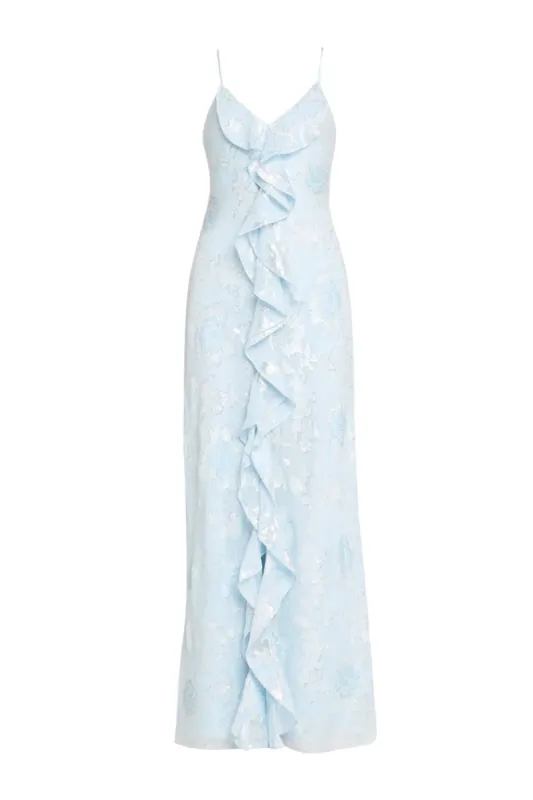 June Maxi Dress-BLUE STARS sold by LoveShackFancy