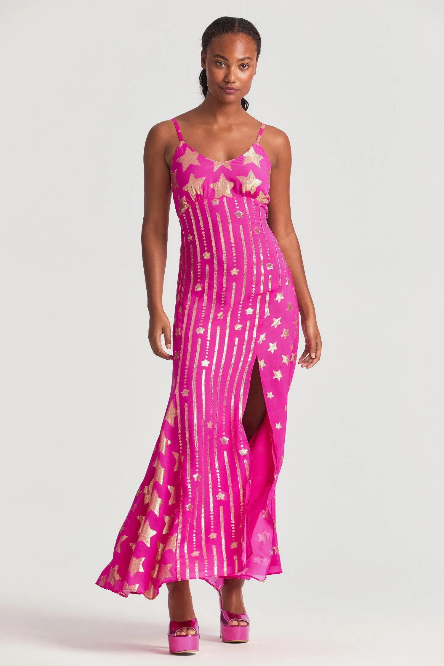 Shine Maxi Dress sold by LoveShackFancy