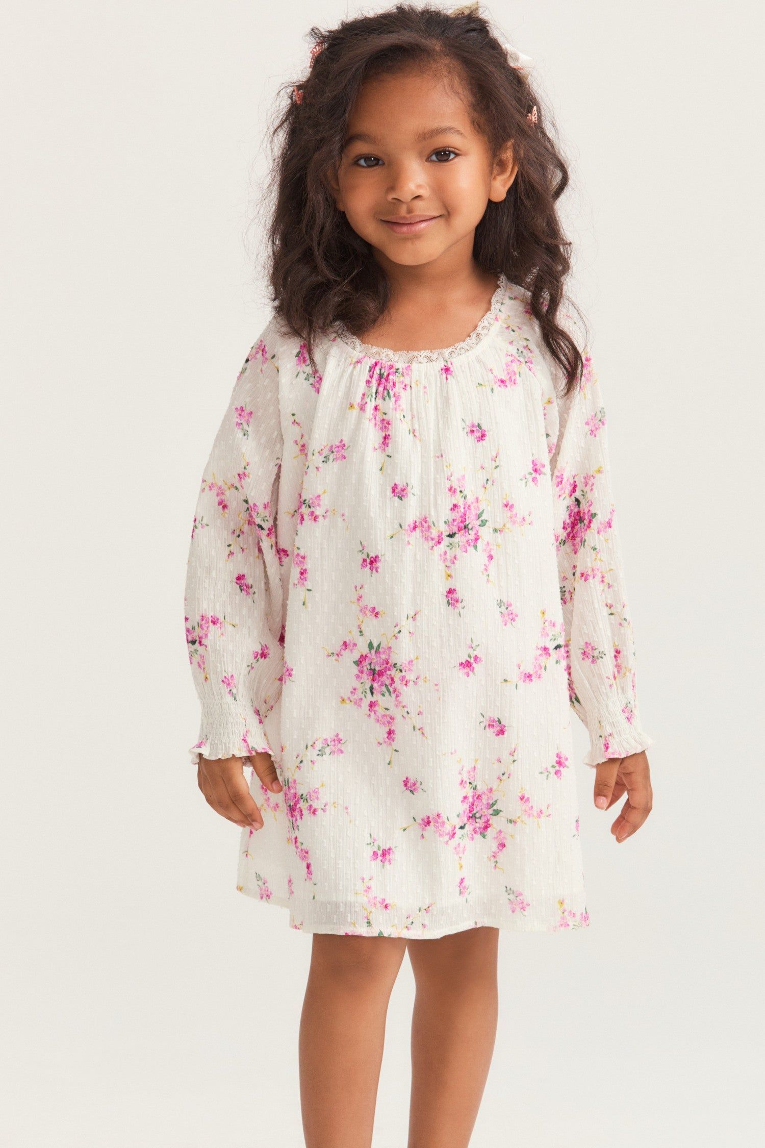 Girls Macia Dress sold by LoveShackFancy product image thumbnail 4