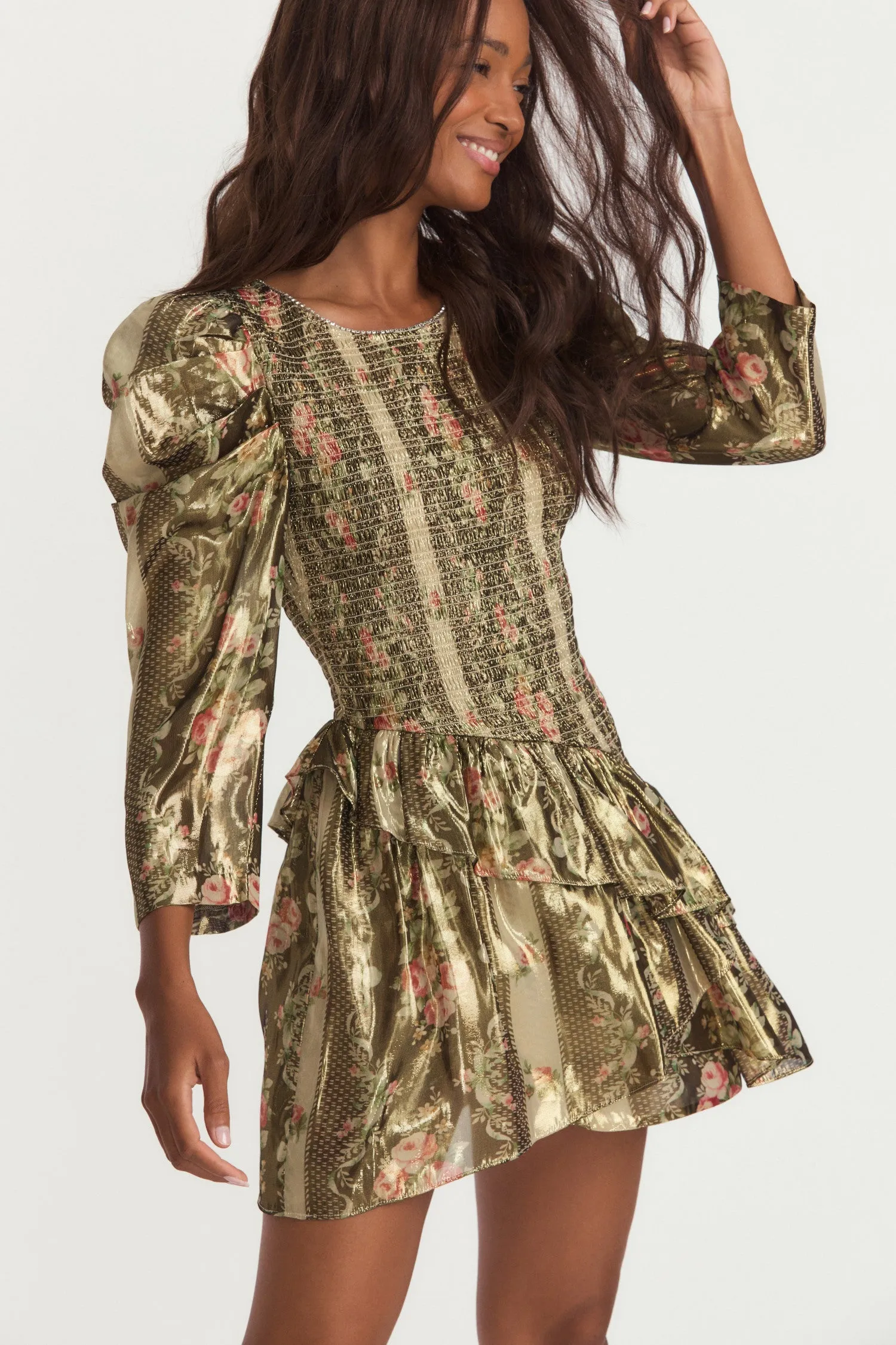 Greenwich Mini Dress sold by LoveShackFancy