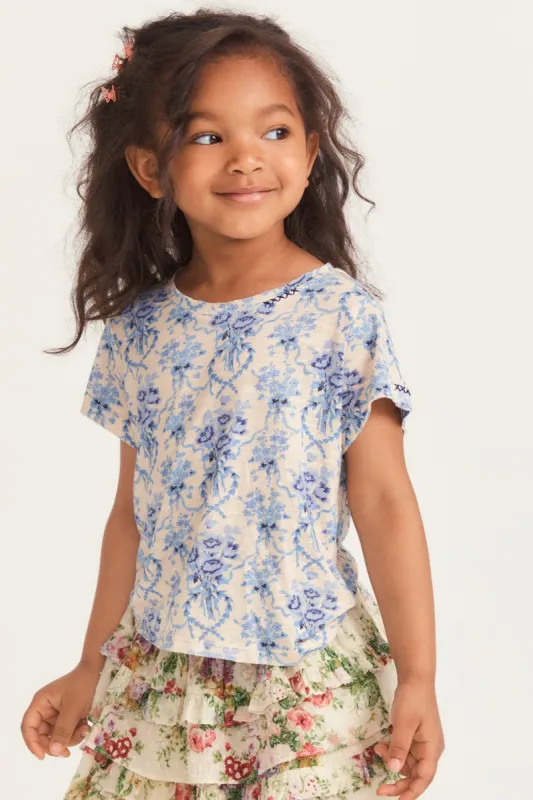 Girls Mini Calix Tee sold by LoveShackFancy