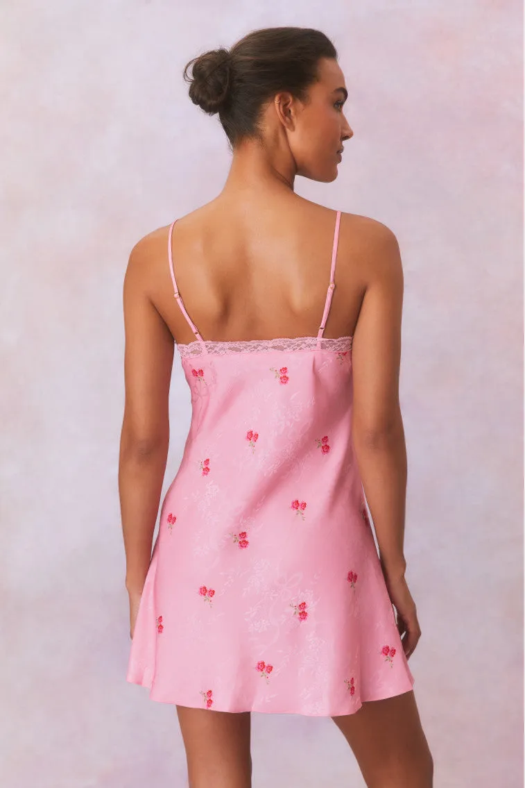 Larinda Slip Mini Dress sold by LoveShackFancy product image thumbnail 5
