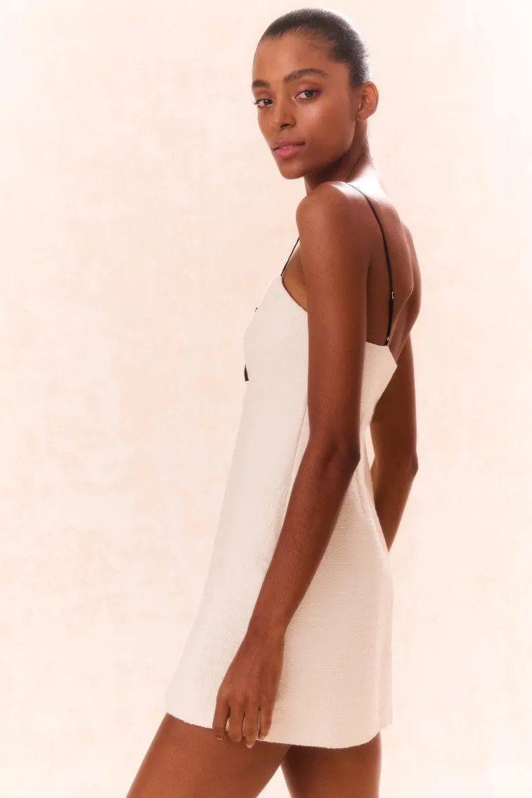 Adelaide Tweed Mini Dress-CREAM sold by LoveShackFancy product image thumbnail 4