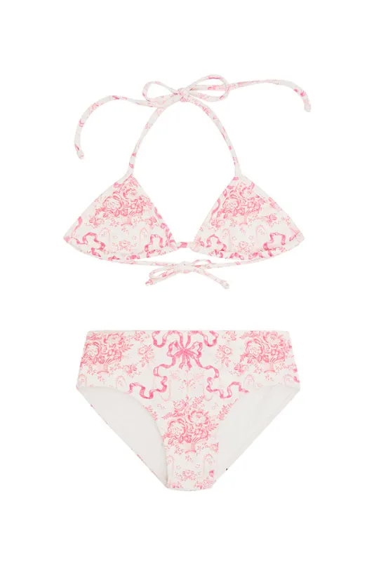 Girls Printed Finnie Bikini Swim Set sold by LoveShackFancy